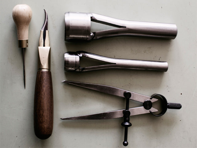 Leather craftsman hand tools