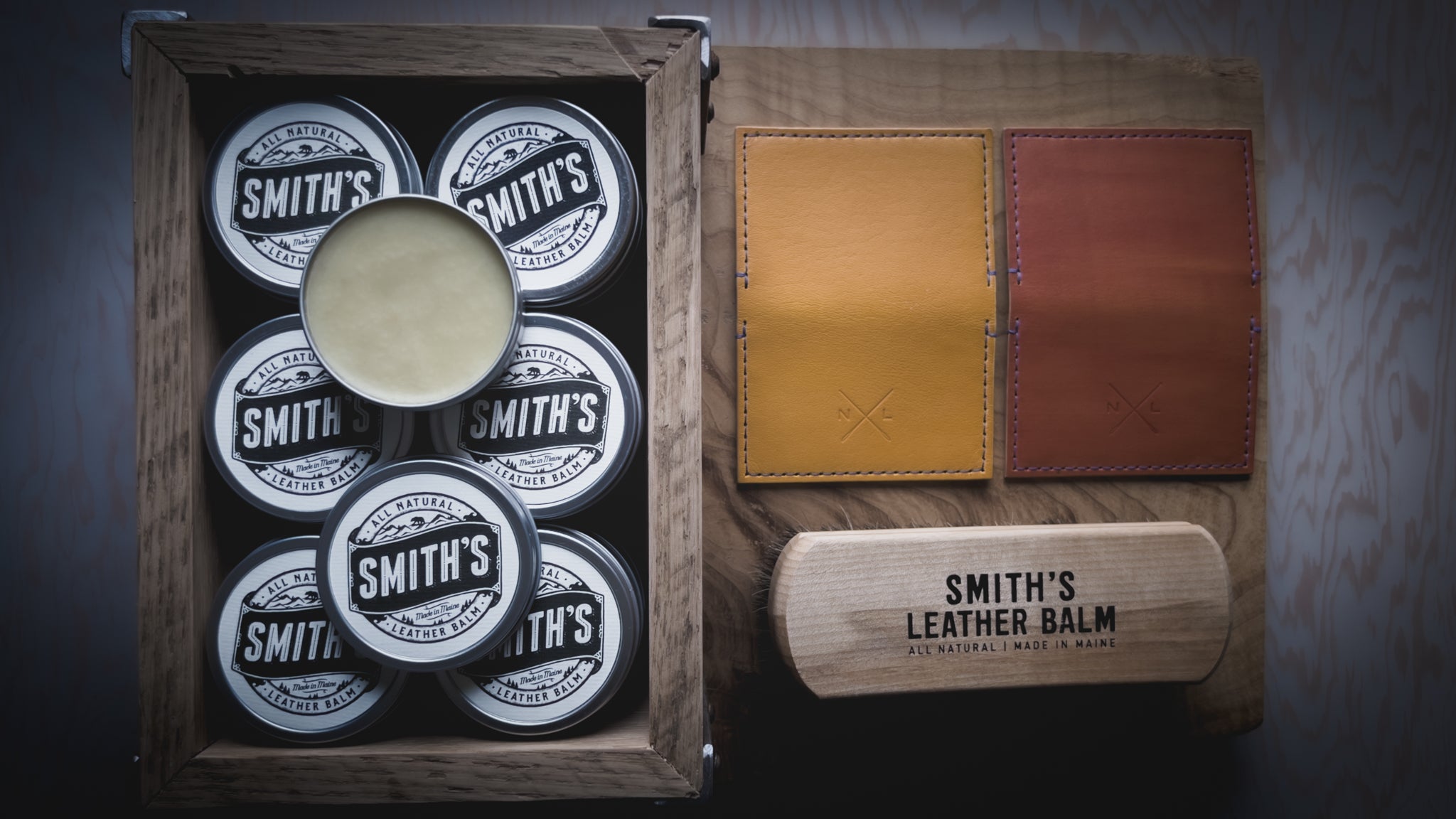 Smiths Leather Balm handcrafted products for leather goods