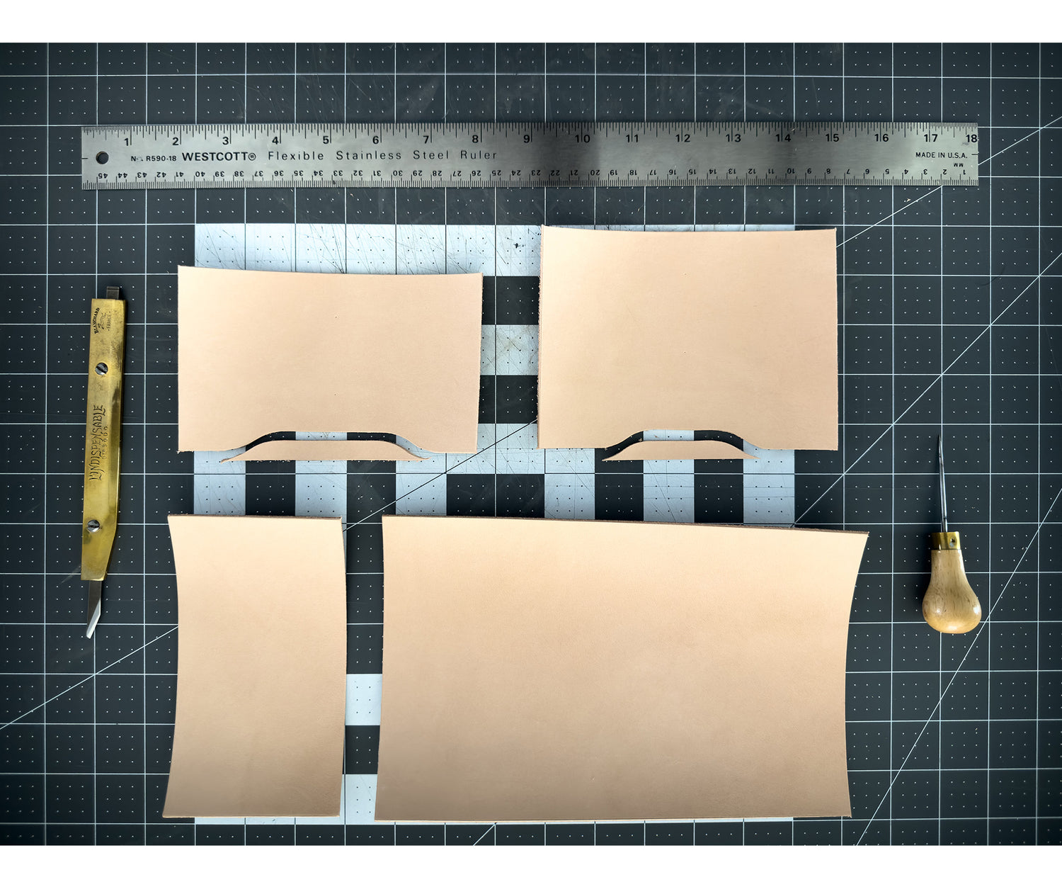 Passport Leather Wallet Handmade in Canada